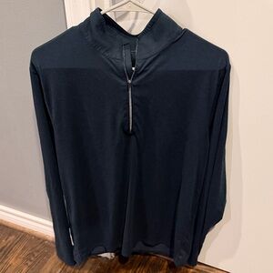 Vuori Navy Performance Q-Zip